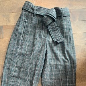 Aritzia Wilfred New Tie-Front Wool Pant